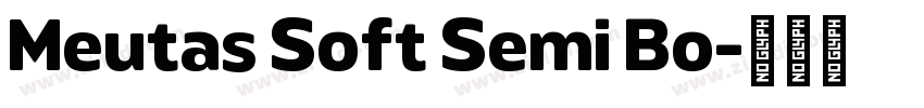 Meutas Soft Semi Bo字体转换